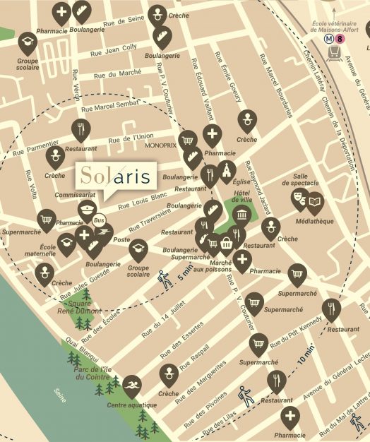 carte Alfortville
